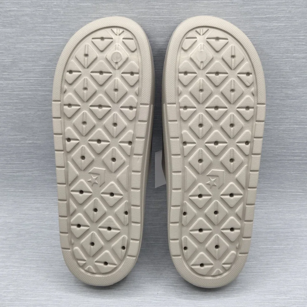 Converse Men's 9 Slides Brown Sandals Comfort Beach Sport Women's 10 A12175C